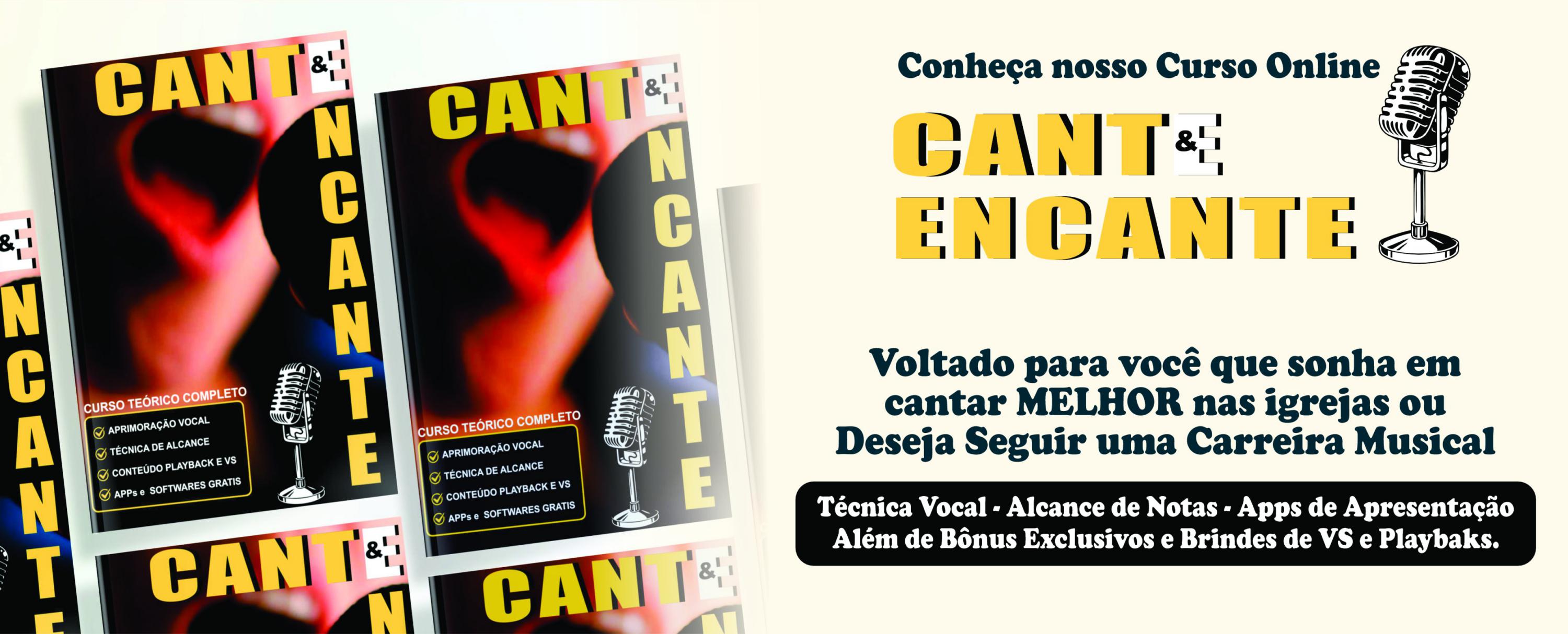 CURSO CANTE E ENCANTE